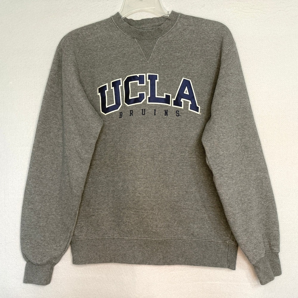 Big Cotton Gear UCLA Bruins Sweatshirt Mens Size S Gray Cotton Collegiate NCAA
